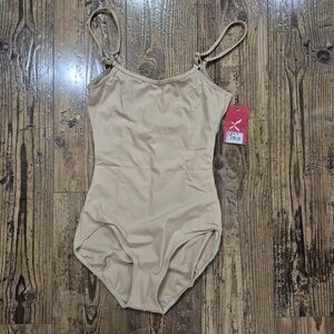 Capezio Camisole Leotard Nude Womens Large